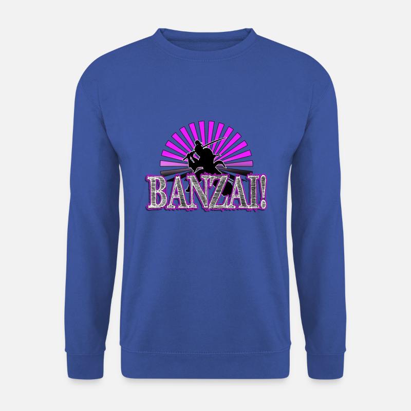 Banzai - Unisex Pullover - Royalblau