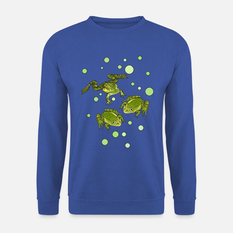 Frosch - Unisex Pullover - Royalblau