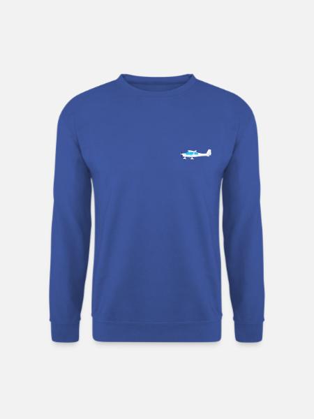 Flugzeug Pilot Flieger Ultraleichtflugzeug UL c42 - Unisex Pullover - Royalblau