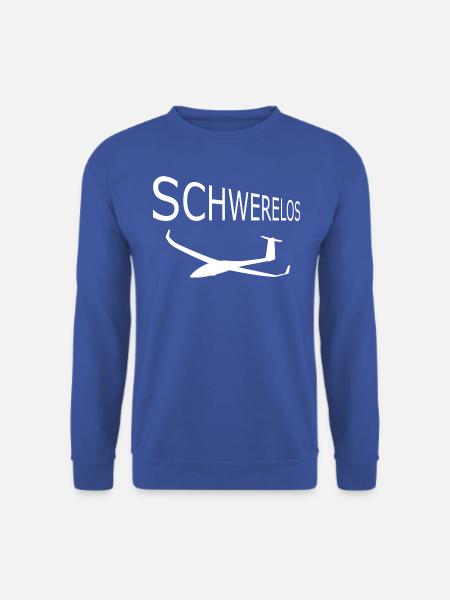 Gleitschirmflieger Segelflugzeug Geschenkidee - Unisex Pullover - Royalblau