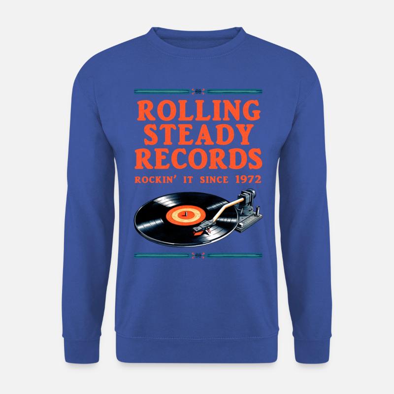 Stetig rollen - Unisex Pullover - Royalblau