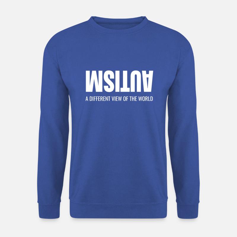 Autismus - Ein anderer Blickwinkel auf die Welt - Unisex Pullover - Royalblau