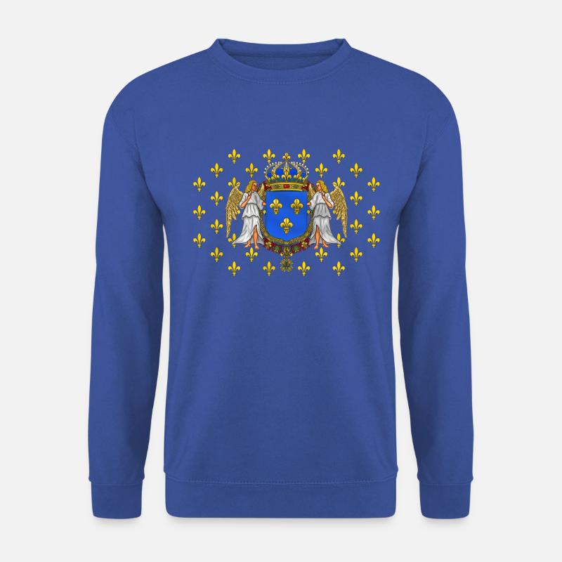 Frankreich Royalist - Unisex Pullover - Royalblau