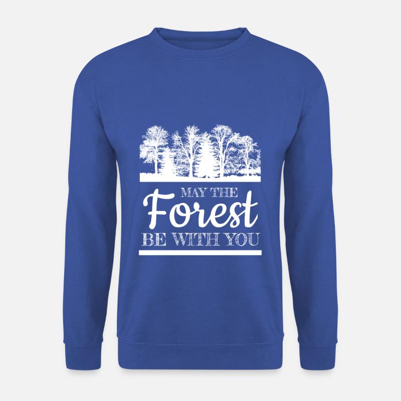 Que la forêt soit avec vous le 4 mai - Sweat-shirt Unisexe - bleu royal
