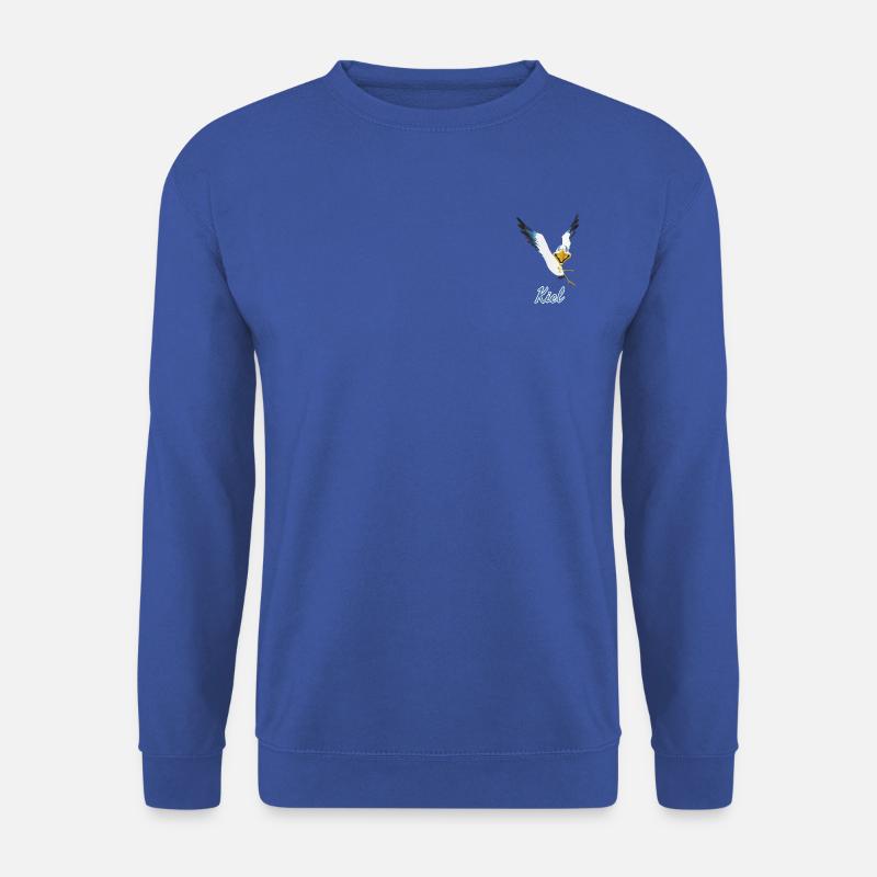 Black-headed gull from Kiel - Unisex Sweatshirt - royal blue