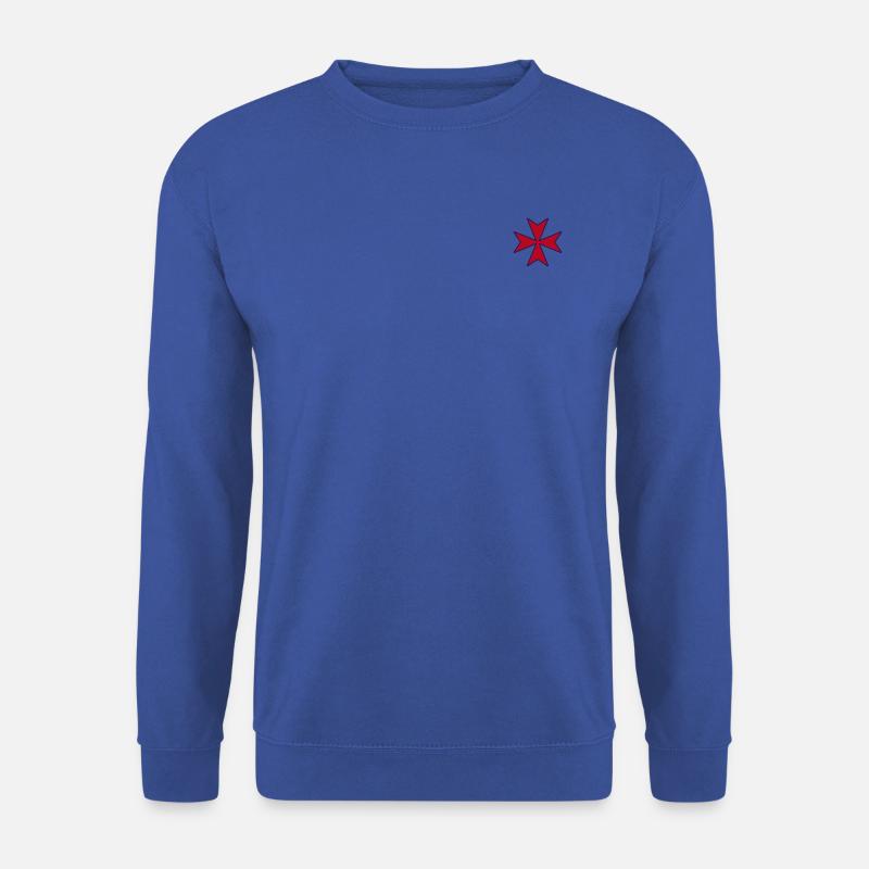 Maltese Cross - Unisex Pullover - Royalblau