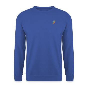 kingfisher - Unisex Sweatshirt - royal blue - Front - Alina (178cm) & Michal (187cm)