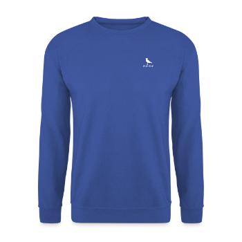 Bird fait Piip Piip - Sweat-shirt Unisexe - bleu royal - Devant - Alina (178cm) & Michal (187cm)