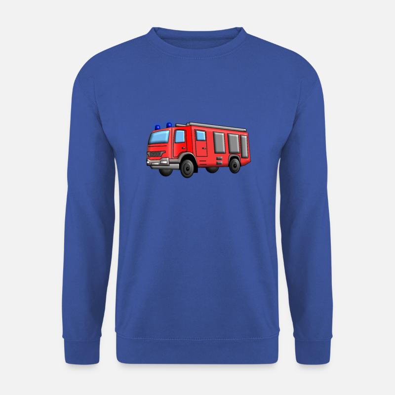 Fire engine Fire engine Fire engine Fire engine - Unisex Sweatshirt - royal blue