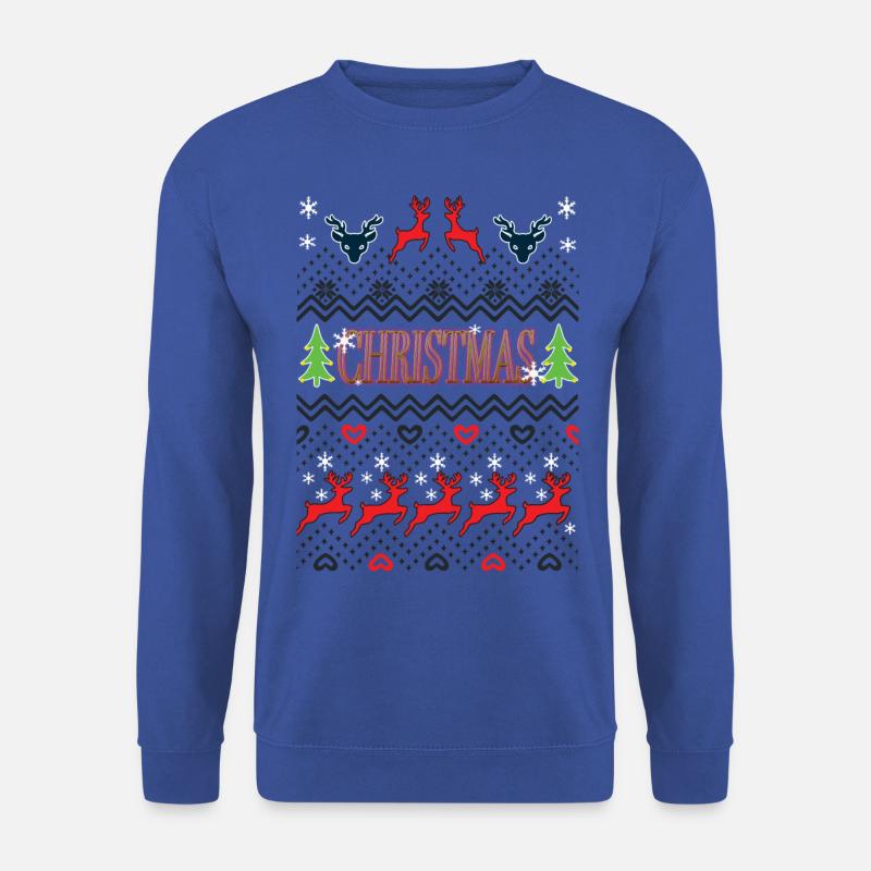 ugly xmas - Unisex Pullover - Royalblau