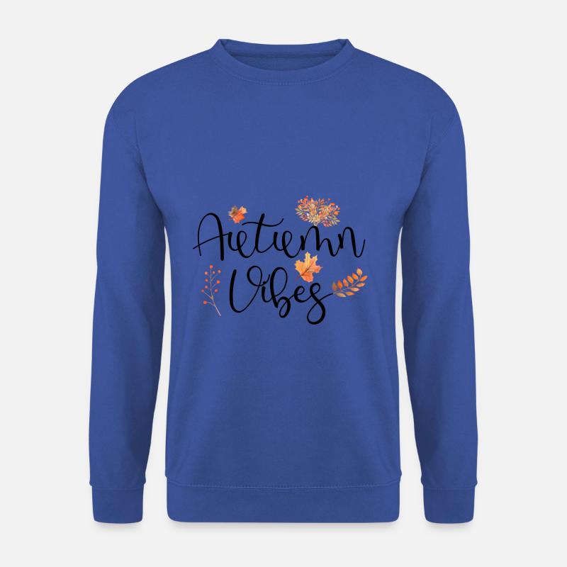 Herbst - Unisex Pullover - Royalblau