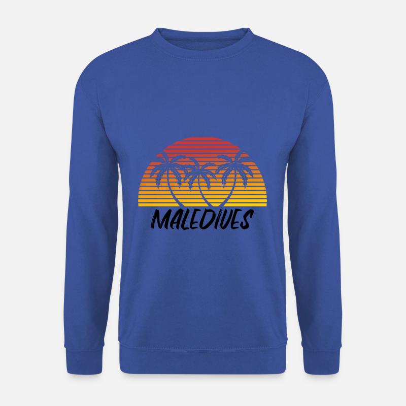 Malediven - Unisex Pullover - Royalblau