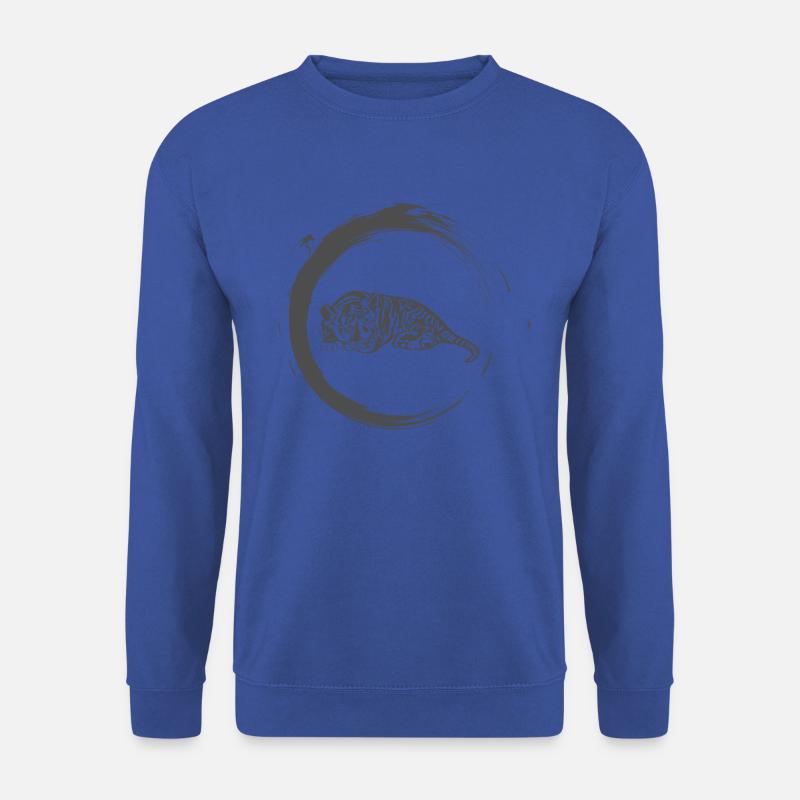 Tiger - Unisex Pullover - Royalblau