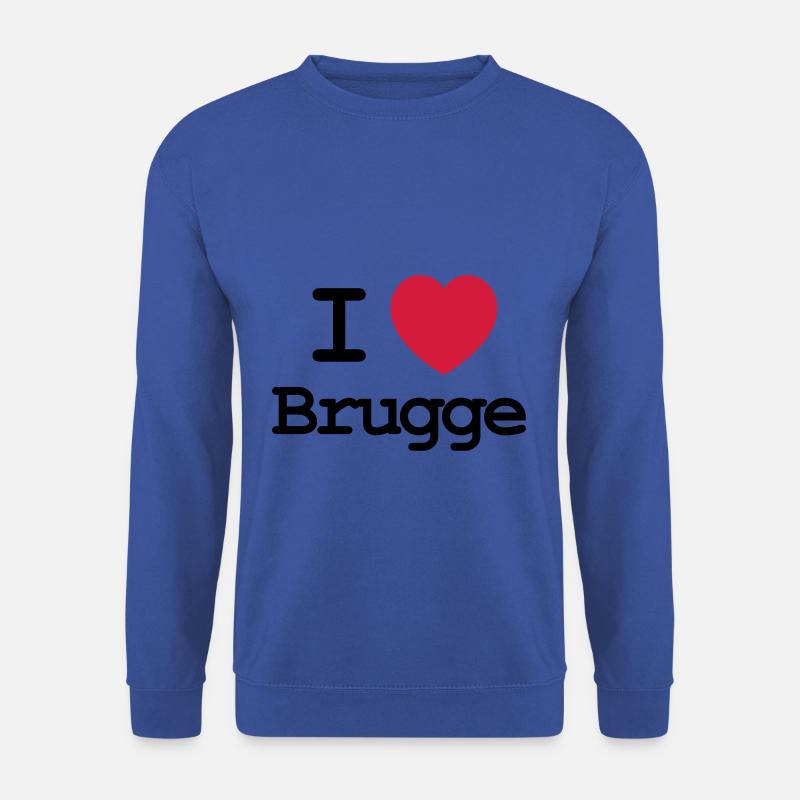 Ich liebe Brügge - Unisex Pullover - Royalblau