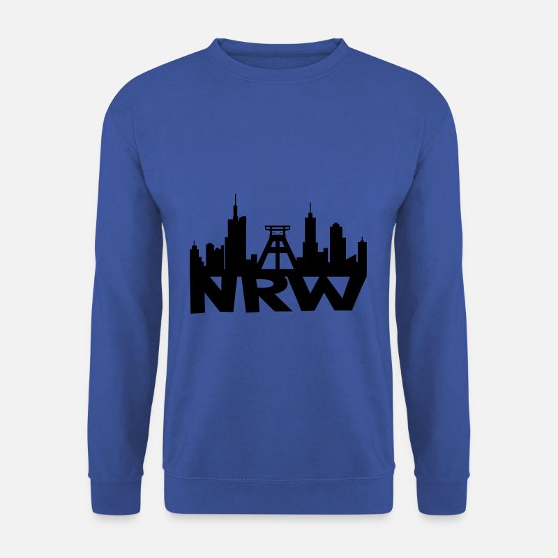 NRW Skyline - Unisex Pullover - Royalblau