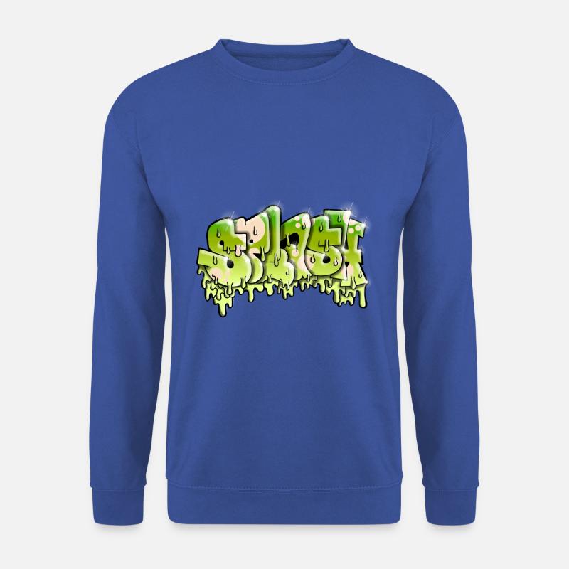 Splash Graffiti - Unisex Pullover - Royalblau