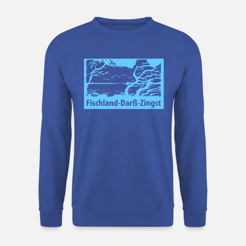 FischlandDarssZingst (WindFlüchter-Edition) - Unisex Pullover - Royalblau