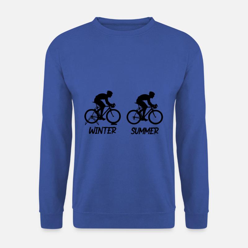 Rollentrainer Rennrad - Unisex Pullover - Royalblau