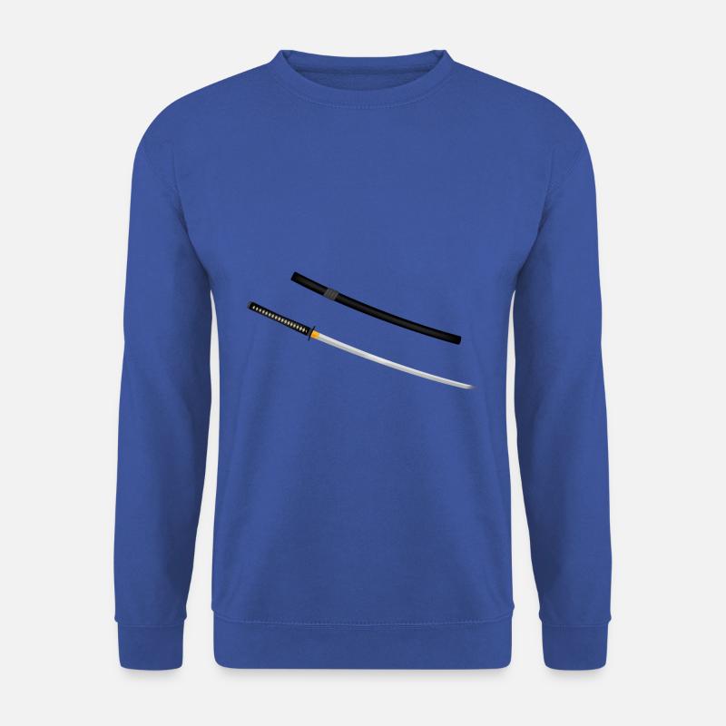 Japanisches Katana - Unisex Pullover - Royalblau