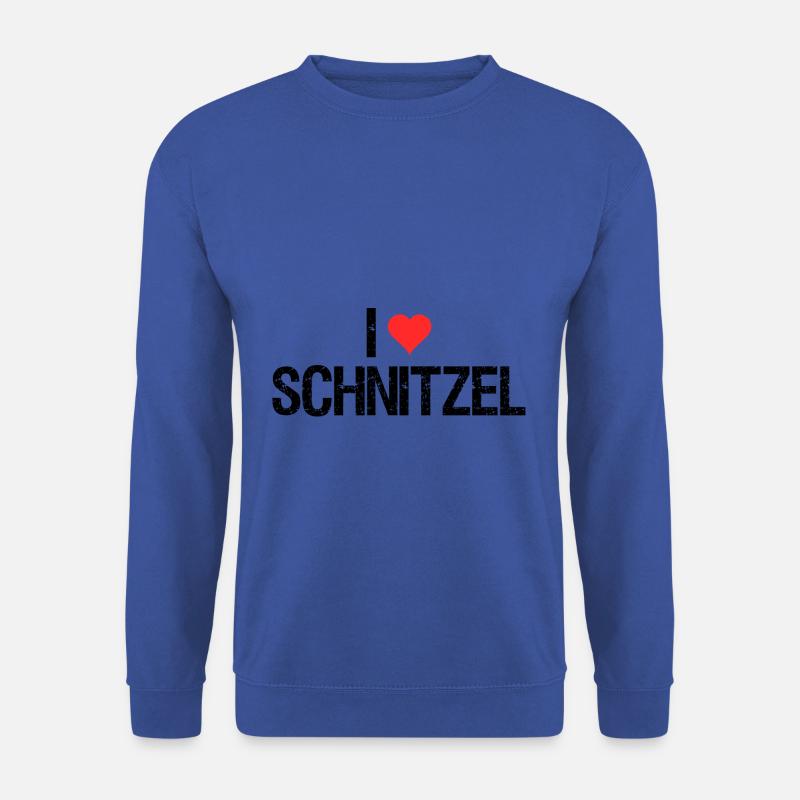 Ich liebe Schnitzel - Unisex Pullover - Royalblau