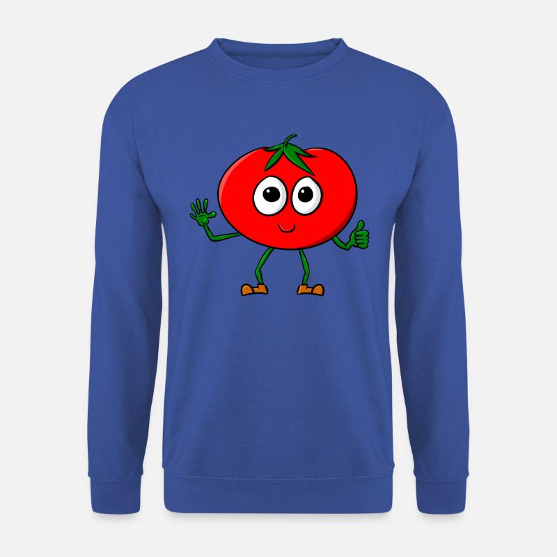 Tomate Comic - Unisex Pullover - Royalblau