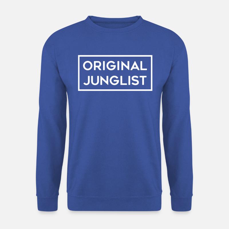 Original Junglist Minimale DNB-Leuchte - Unisex Pullover - Royalblau