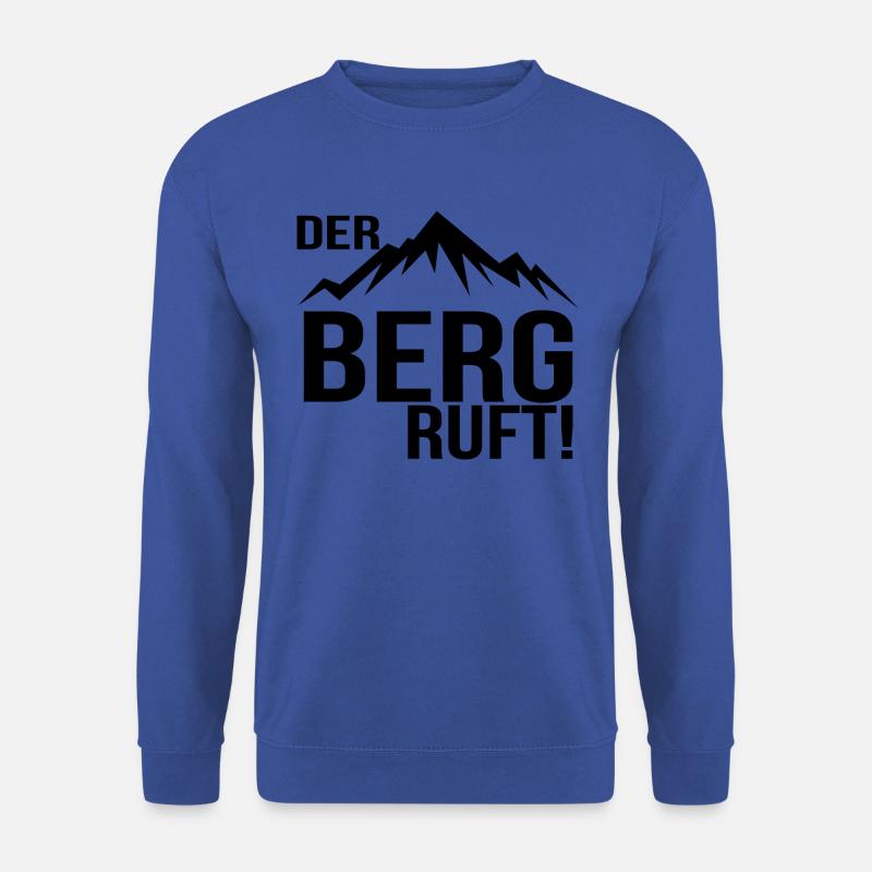 Der Berg ruft - Unisex Pullover - Royalblau