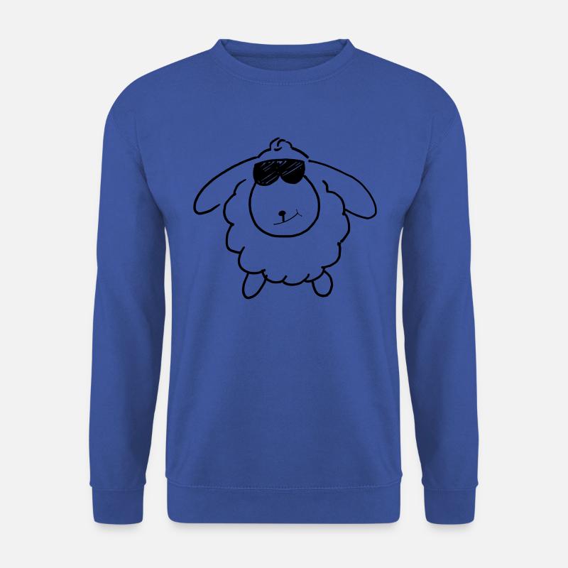 Cool sheep gift idea - Unisex Sweatshirt - royal blue