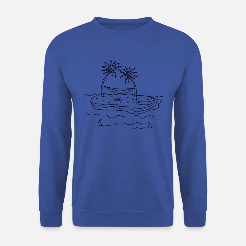 Insel - Unisex Pullover - Royalblau