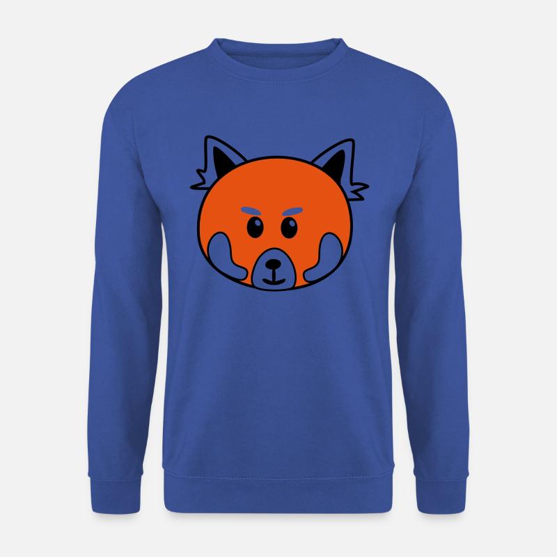 Netter roter Panda - Unisex Pullover - Royalblau