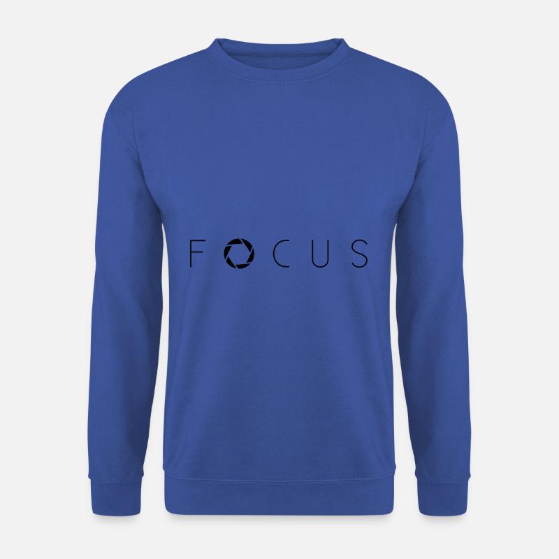 FOCUS - Unisex Pullover - Royalblau