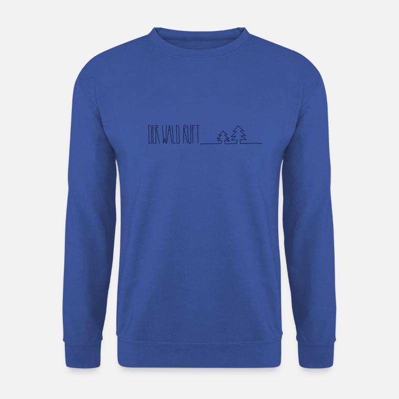 Der Wald ruft - Unisex Pullover - Royalblau