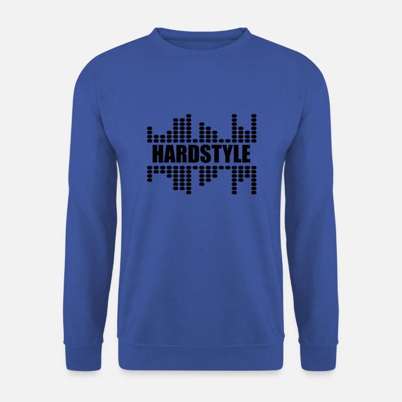 Hardstyle Music EDM Techno DJ - Unisex Sweatshirt - royal blue