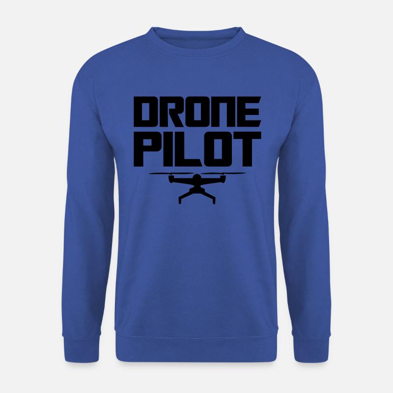 Drone Pilot Black - Unisex Sweatshirt - royal blue