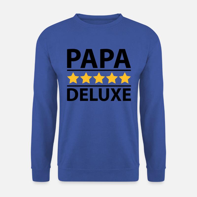 Papa Deluxe - Unisex Pullover - Royalblau