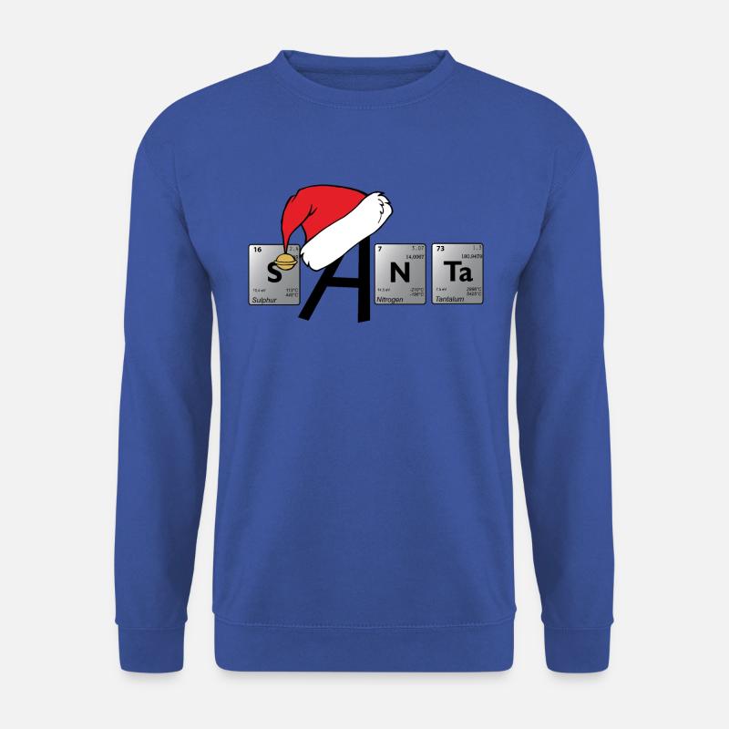 weihnachtliches Periodensystem - Unisex Pullover - Royalblau