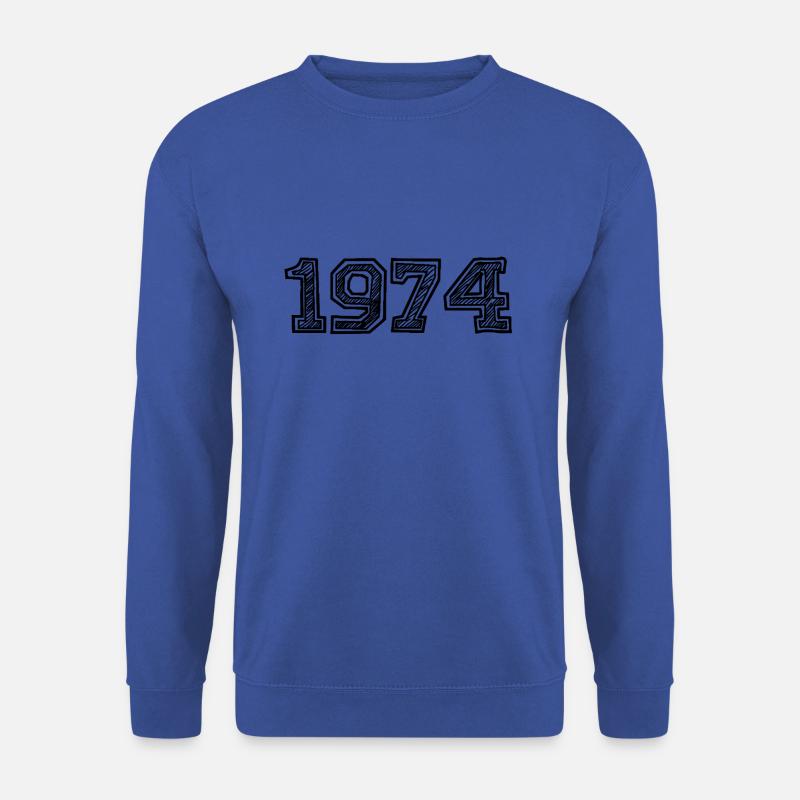 1974 - Unisex Pullover - Royalblau