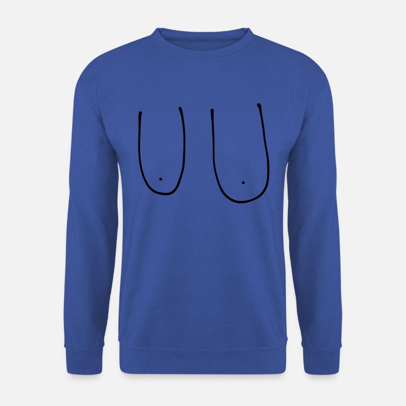 boobs - Unisex Pullover - Royalblau