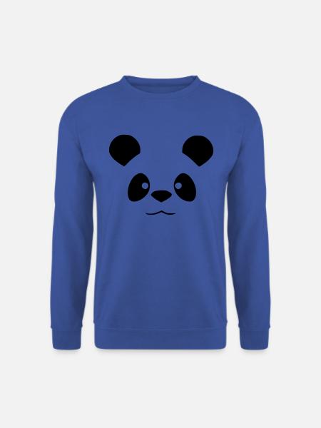 Süßer Panda - Lustiges Tier Design - Unisex Pullover - Royalblau