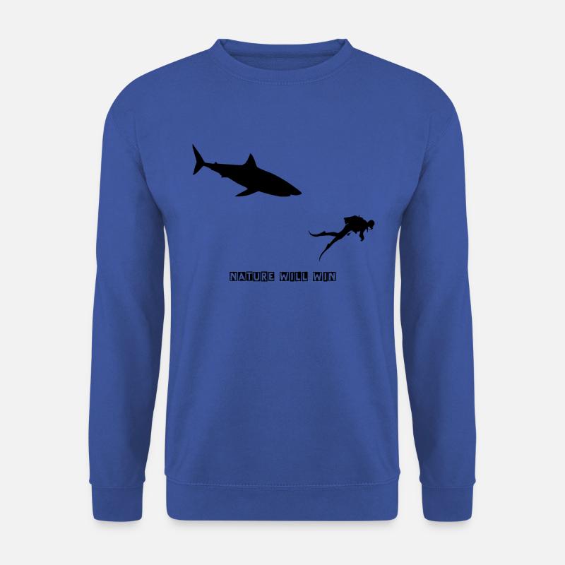 taucher - Unisex Pullover - Royalblau