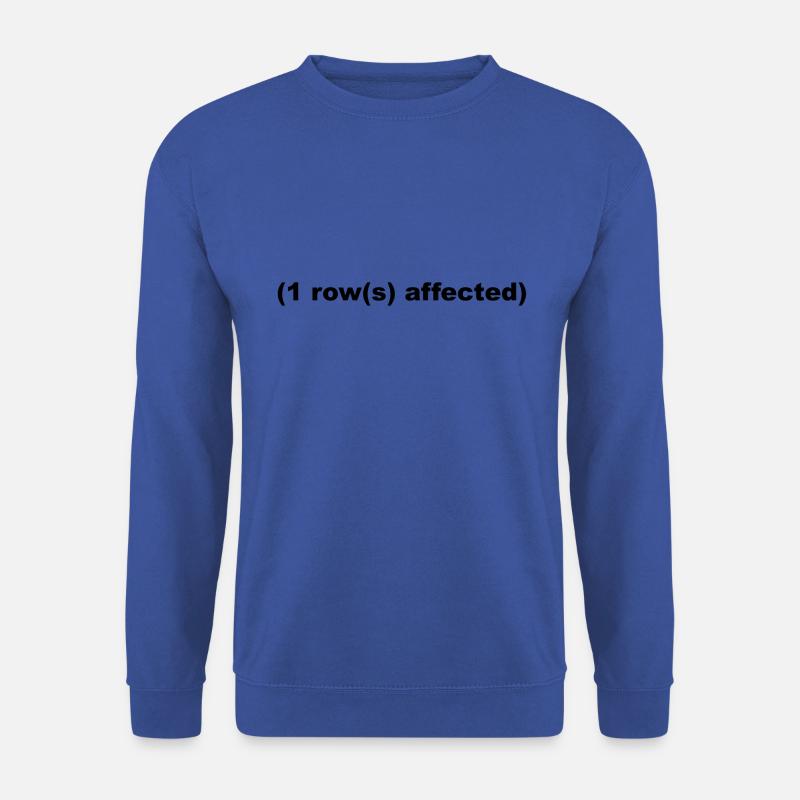 SQL Shirt - Unisex Pullover - Royalblau
