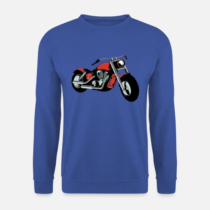 Motorrad - Unisex Pullover - Royalblau