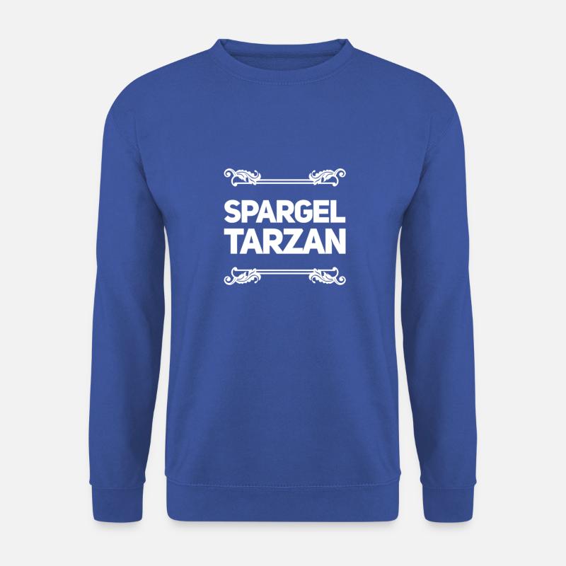 ich bin ein Spargel - Unisex Pullover - Royalblau