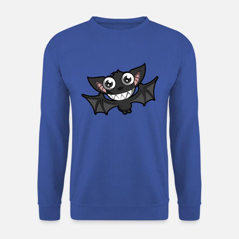 Grinsende Fledermaus - Unisex Pullover - Royalblau
