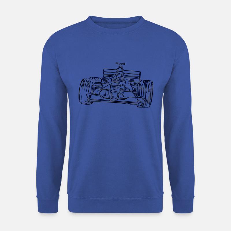 Rennwagen - Unisex Pullover - Royalblau