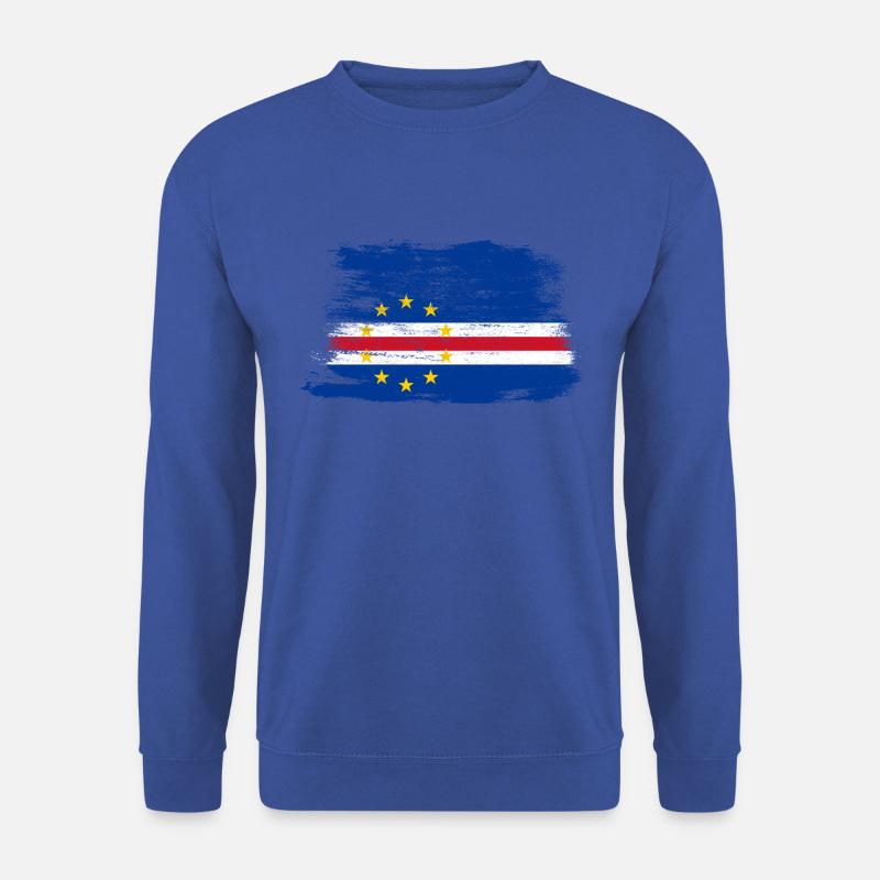 Kap Verde Cape Verde Cabo Verde Flagge Geschenk - Unisex Pullover - Royalblau