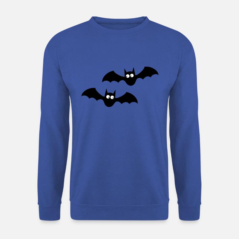 Halloween Fledermaus - Unisex Pullover - Royalblau