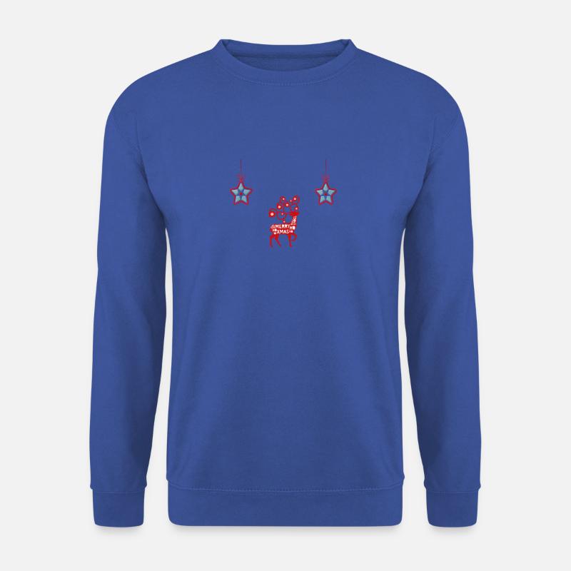 Xmas - Unisex Pullover - Royalblau