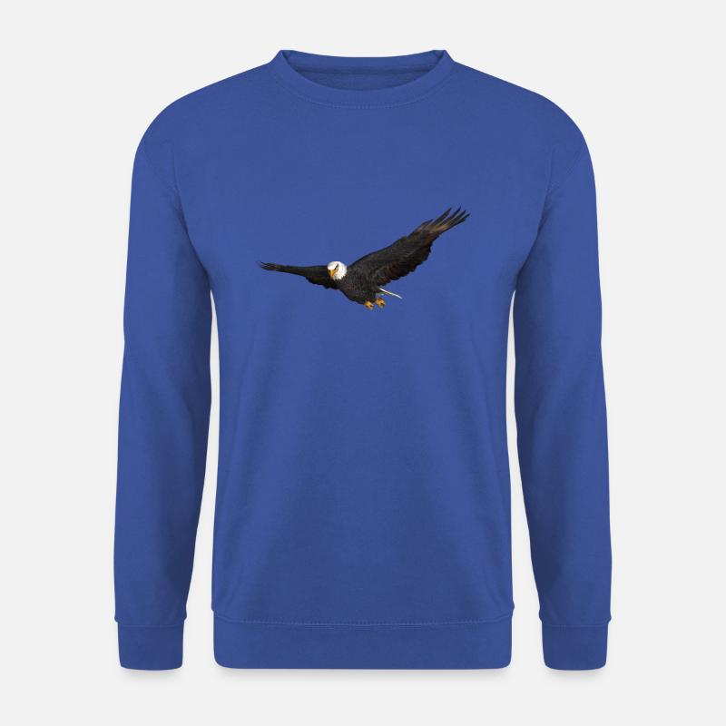 White-tailed Eagle bird of prey Eagle - Unisex Sweatshirt - royal blue