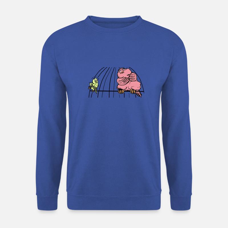 Neue Freunde? - Unisex Pullover - Royalblau